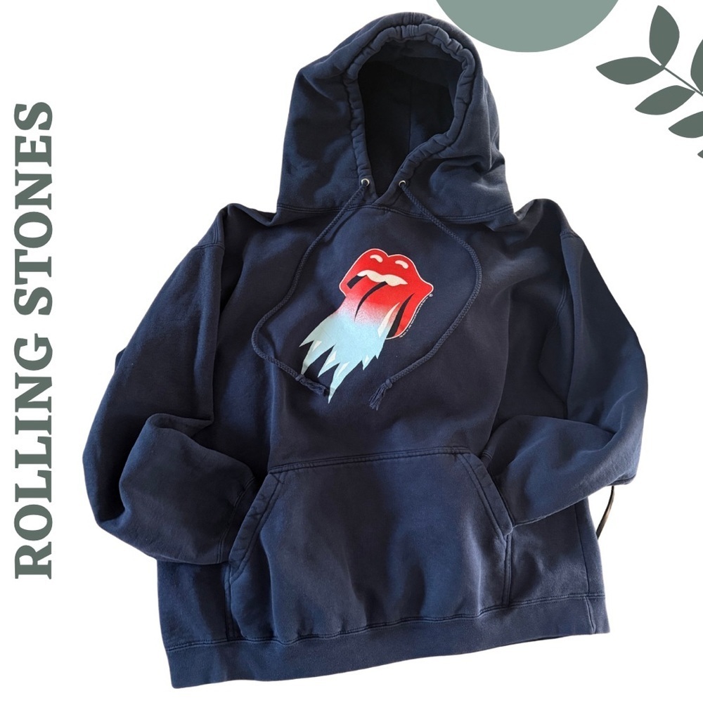 Y2K Rolling Stones Band Hoodie • Fall 2006 • Made in Canada • Medium • Vintage - Picture 2 of 9